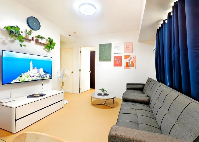 2114t2 Avida Towers It Park 2br Unit 2 Toilet 2 Tv * セブ市