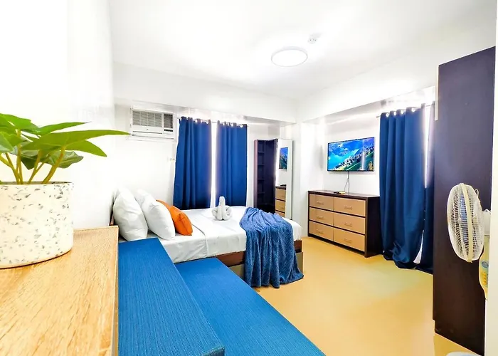 2114t2 Avida Towers It Park 2br Unit 2 Toilet 2 Tv *