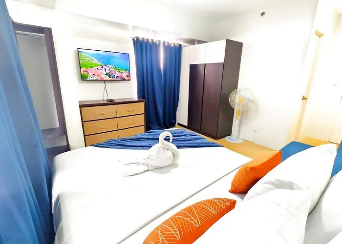 2114t2 Avida Towers It Park 2br Unit 2 Toilet 2 Tv * セブ市
